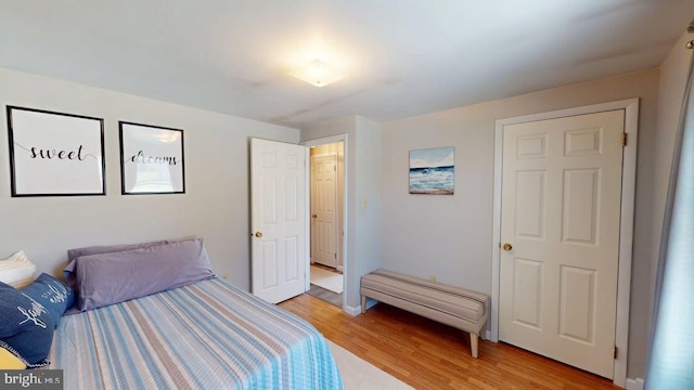 1550 Beacon St, Keyser, WV 26726 - bedroom featuring baseboards and light wood-style flooring