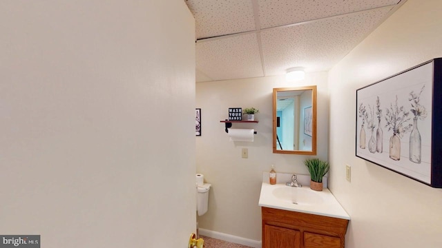 1550 Beacon St, Keyser, WV 26726 - bathroom featuring vanity and toilet