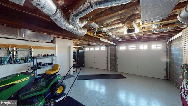 1550 Beacon St, Keyser, WV 26726 - garage featuring a garage door opener