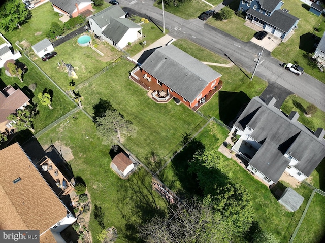 1550 Beacon St, Keyser, WV 26726 - aerial view with a residential view
