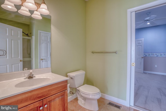 11 Marina View Ct Unit A-6, Bethany Beach, DE 19930 - full bath with toilet, baseboards, visible vents, and vanity