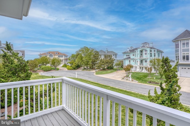 11 Marina View Ct Unit A-6, Bethany Beach, DE 19930 - wooden terrace featuring a residential view