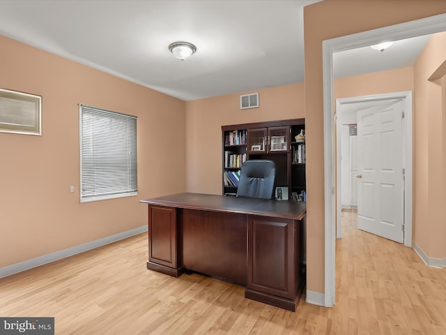 12943 Harford Rd, Hydes, MD 21082 - office area with light wood finished floors and baseboards