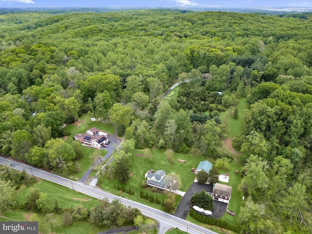 12943 Harford Rd, Hydes, MD 21082 - aerial view of a heavily wooded area