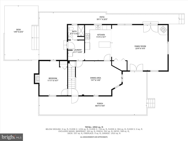 12943 Harford Rd, Hydes, MD 21082 - floor plan / room layout