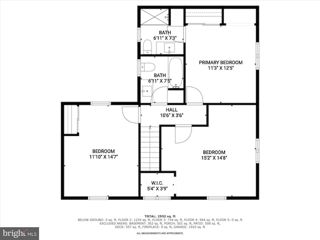 12943 Harford Rd, Hydes, MD 21082 - room layout