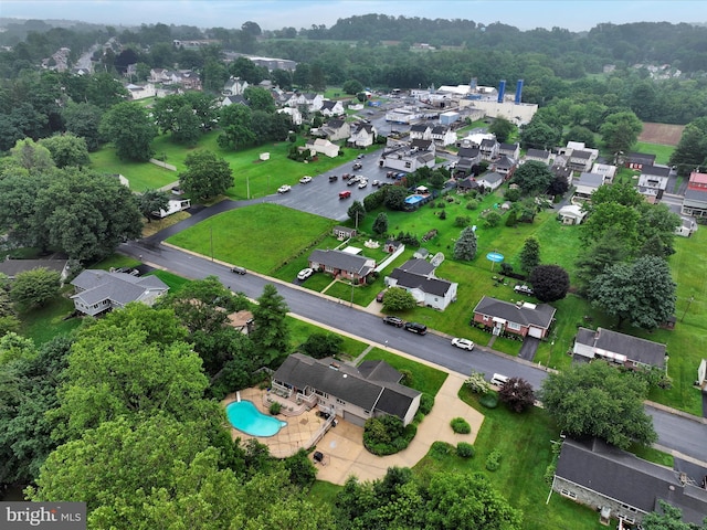 24 Keeler Ave, Stevens, PA 17578 - aerial view of residential area featuring a pool