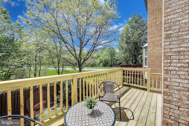 11378 Cromwell Ct, Woodbridge, VA 22192 - view of wooden deck