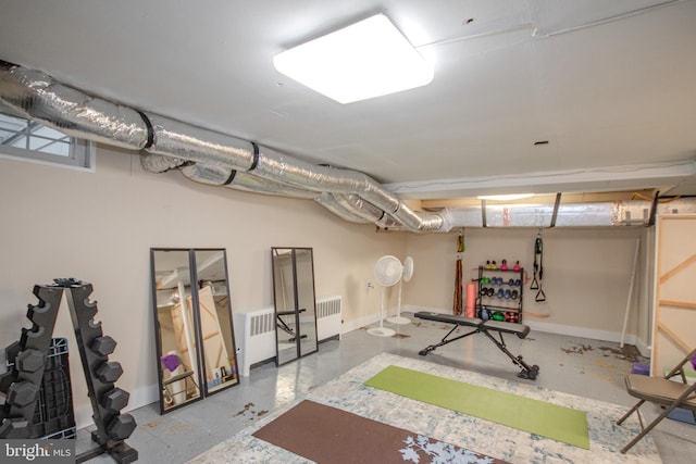 1511 Camden Ave, Salisbury, MD 21801 - basement with radiator and baseboards