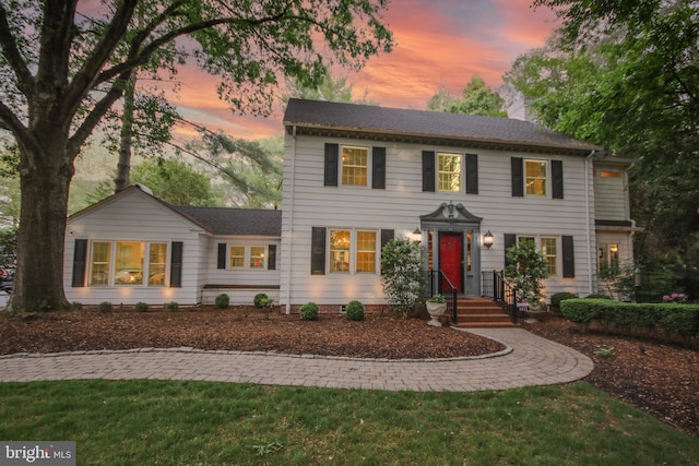 1511 Camden Ave, Salisbury, MD 21801 - colonial inspired home featuring a chimney and a lawn