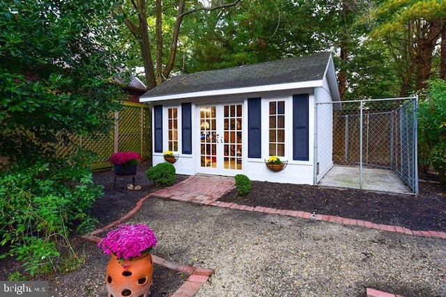 1511 Camden Ave, Salisbury, MD 21801 - view of outdoor structure with french doors