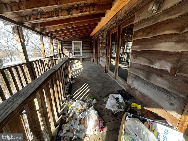 113 Place Lafayette Ln, Hollidaysburg, PA 16648 - view of wooden deck
