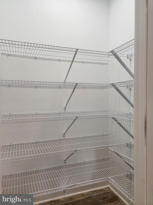 view of pantry