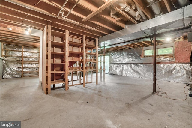 3903 Thrasher Ct, Monrovia, MD 21770 - view of unfinished basement