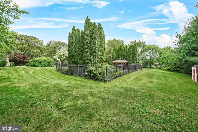 3903 Thrasher Ct, Monrovia, MD 21770 - view of yard with a gazebo
