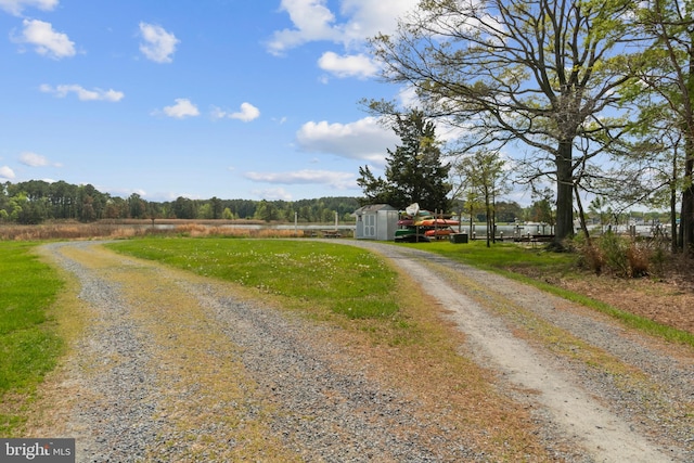 129 Kirwans Landing Ln, Chester, MD 21619 - view of dirt / gravel driveway
