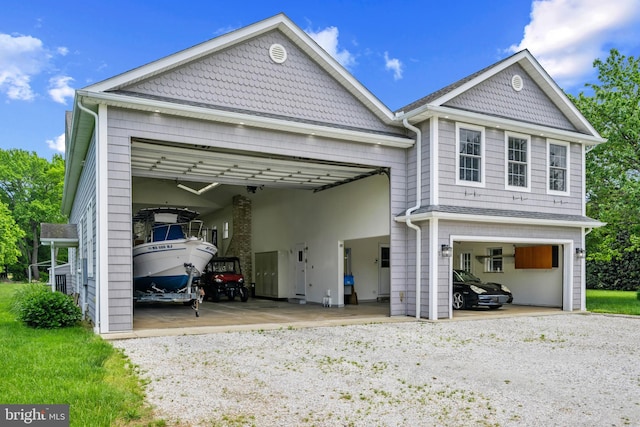 129 Kirwans Landing Ln, Chester, MD 21619 - view of front of home featuring a garage and driveway