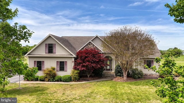 28342 Discount Land Rd, Laurel, DE 19956 - view of front of home with a front lawn and a shingled roof