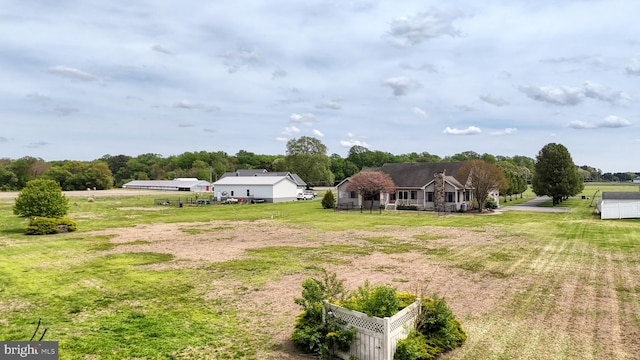 28342 Discount Land Rd, Laurel, DE 19956 - view of yard with fence and a rural view
