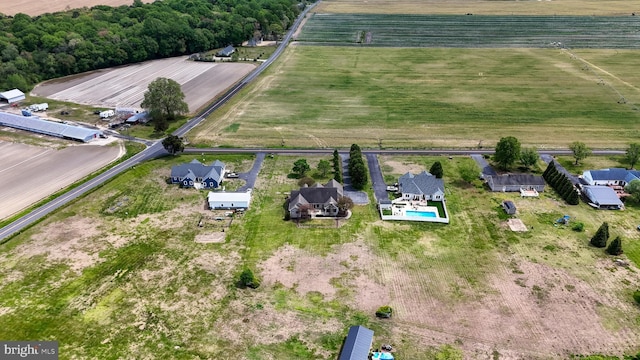 28342 Discount Land Rd, Laurel, DE 19956 - birds eye view of property featuring a rural view
