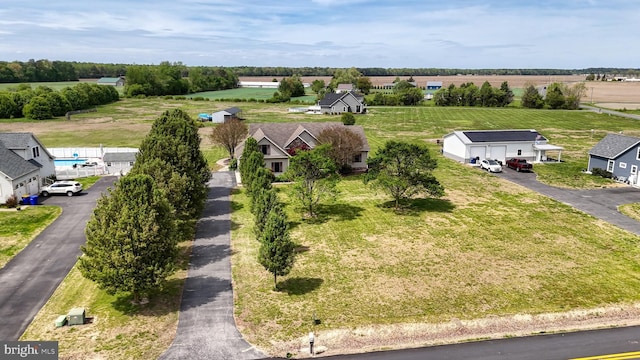 28342 Discount Land Rd, Laurel, DE 19956 - drone / aerial view featuring a rural view