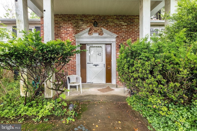 43 Harriet Rd, Southampton, PA 18966 - view of exterior entry featuring brick siding