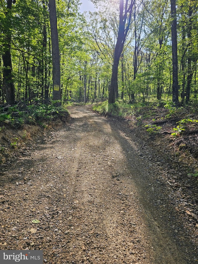 view of road