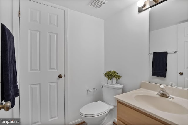 4223 N Carlin Springs Rd, Arlington, VA 22203 - bathroom with vanity and toilet