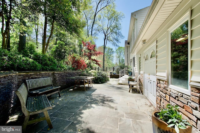 view of patio