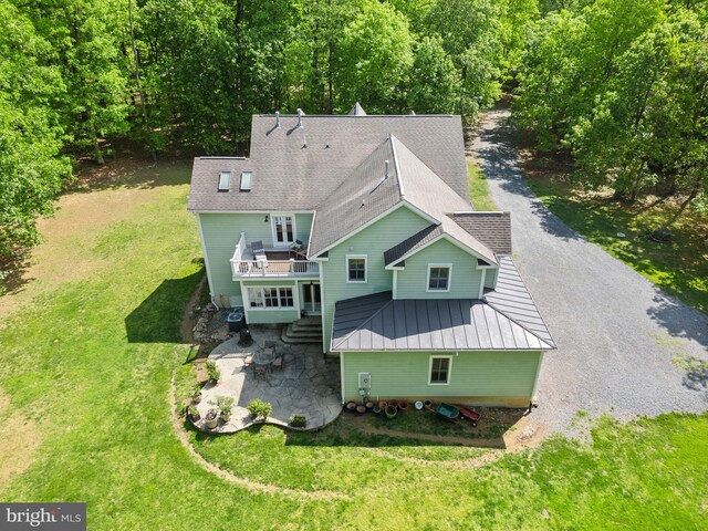 drone / aerial view