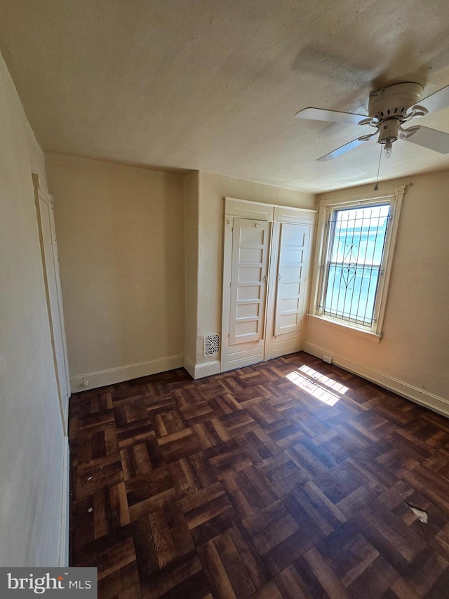 5133 Reno St, Philadelphia, PA 19139 - unfurnished bedroom with a ceiling fan and baseboards