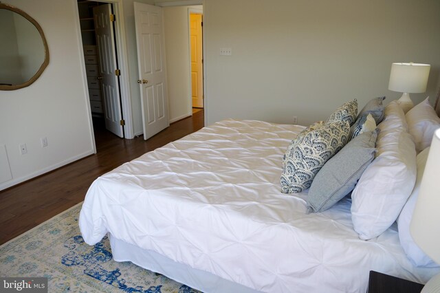 2725 Shelburne Rd, Downingtown, PA 19335 - bedroom featuring baseboards and wood finished floors