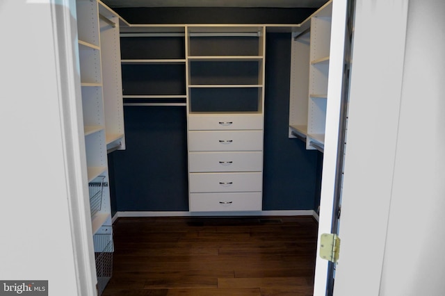 2725 Shelburne Rd, Downingtown, PA 19335 - spacious closet with dark wood finished floors