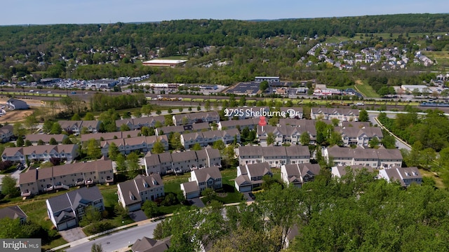 2725 Shelburne Rd, Downingtown, PA 19335 - bird's eye view with a wooded view
