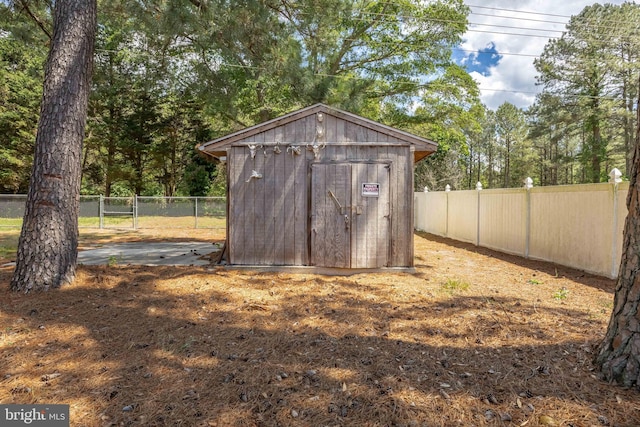 1713 Emerson Ave, Salisbury, MD 21801 - view of shed with a fenced backyard