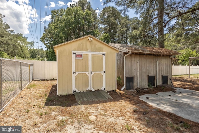 1713 Emerson Ave, Salisbury, MD 21801 - view of shed featuring a fenced backyard