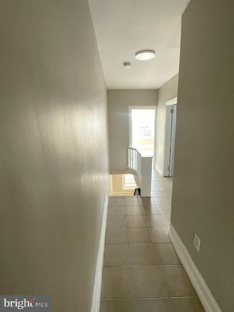 5621 Springfield Ave, Philadelphia, PA 19143 - hallway with tile patterned flooring and baseboards