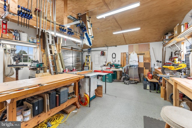 view of storage