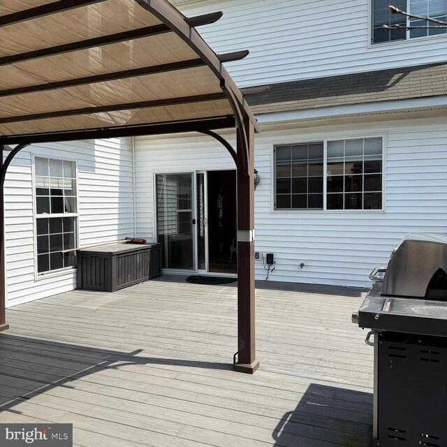 103 Claude Ct SE, Leesburg, VA 20175 - wooden terrace featuring area for grilling