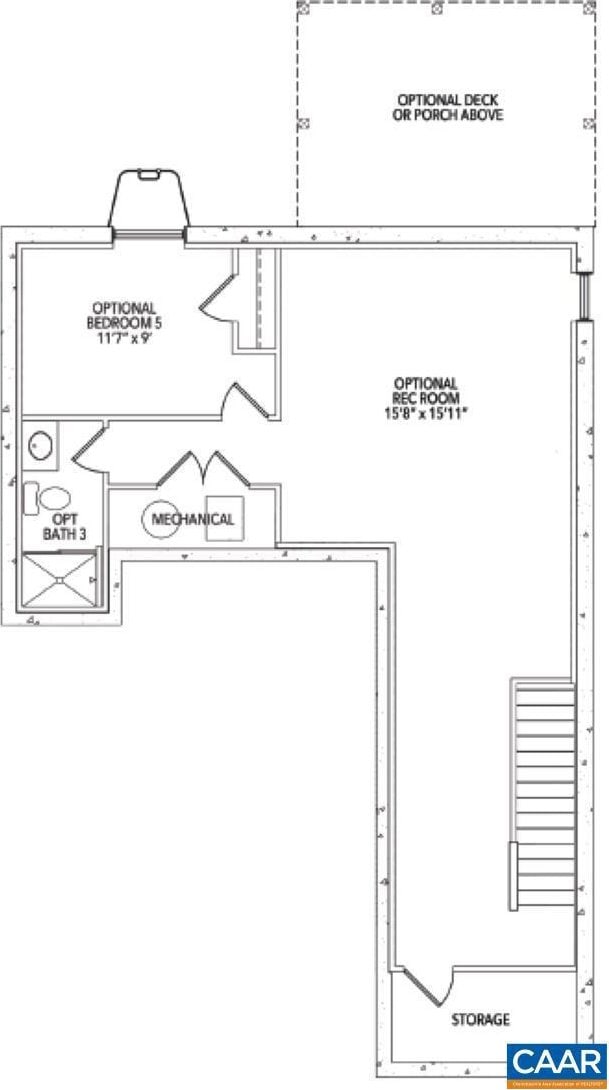 49C Fowler St, Charlottesville, VA 22901 - floor plan