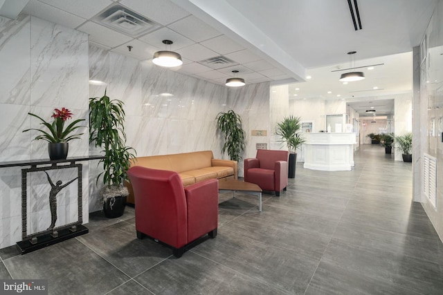 common area featuring visible vents