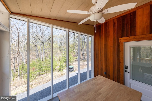 275 Oak Forest Ln, Berkeley Springs, WV 25411 - view of unfurnished sunroom