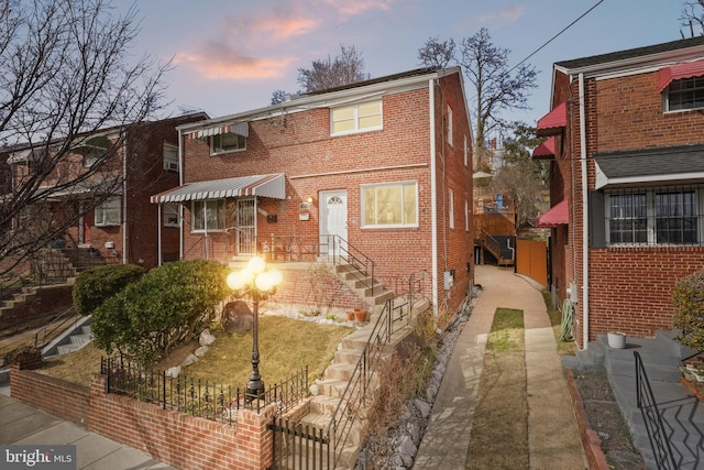 77 Underwood St NW, Washington, DC 20012 - view of front of property featuring brick siding