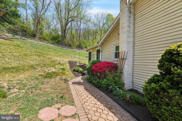 93 Shady Ln, Boyertown, PA 19512 - view of yard featuring a fenced backyard