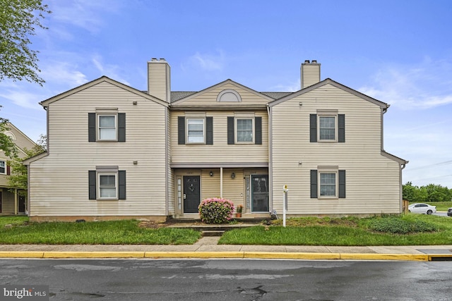 10519 Stonington Ln, Manassas, VA 20109 - view of property with a chimney