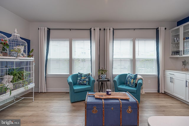 12461 Coastal Marsh Dr Unit 707, Berlin, MD 21811 - living room with light wood-type flooring and baseboards