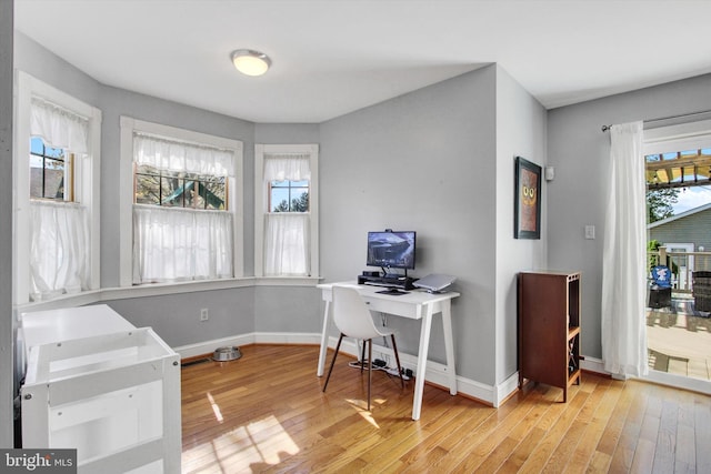 1664 Beech Ln, Hanover, PA 17331 - office space featuring baseboards and wood finished floors