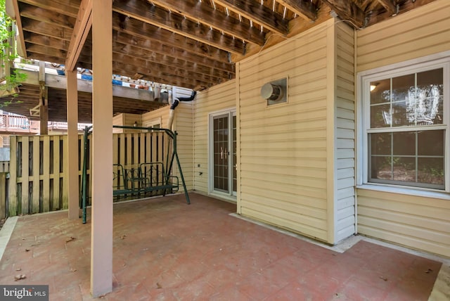 view of patio / terrace