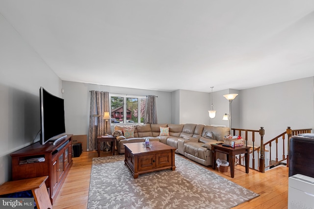 2411 Nickoles Dr, Sykesville, MD 21784 - living room with light wood-type flooring