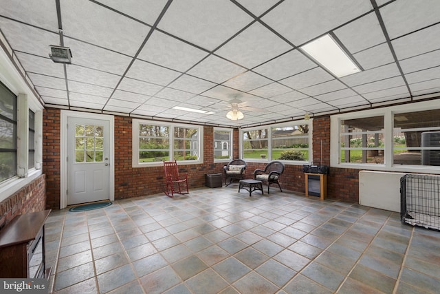 2411 Nickoles Dr, Sykesville, MD 21784 - sunroom / solarium with a ceiling fan